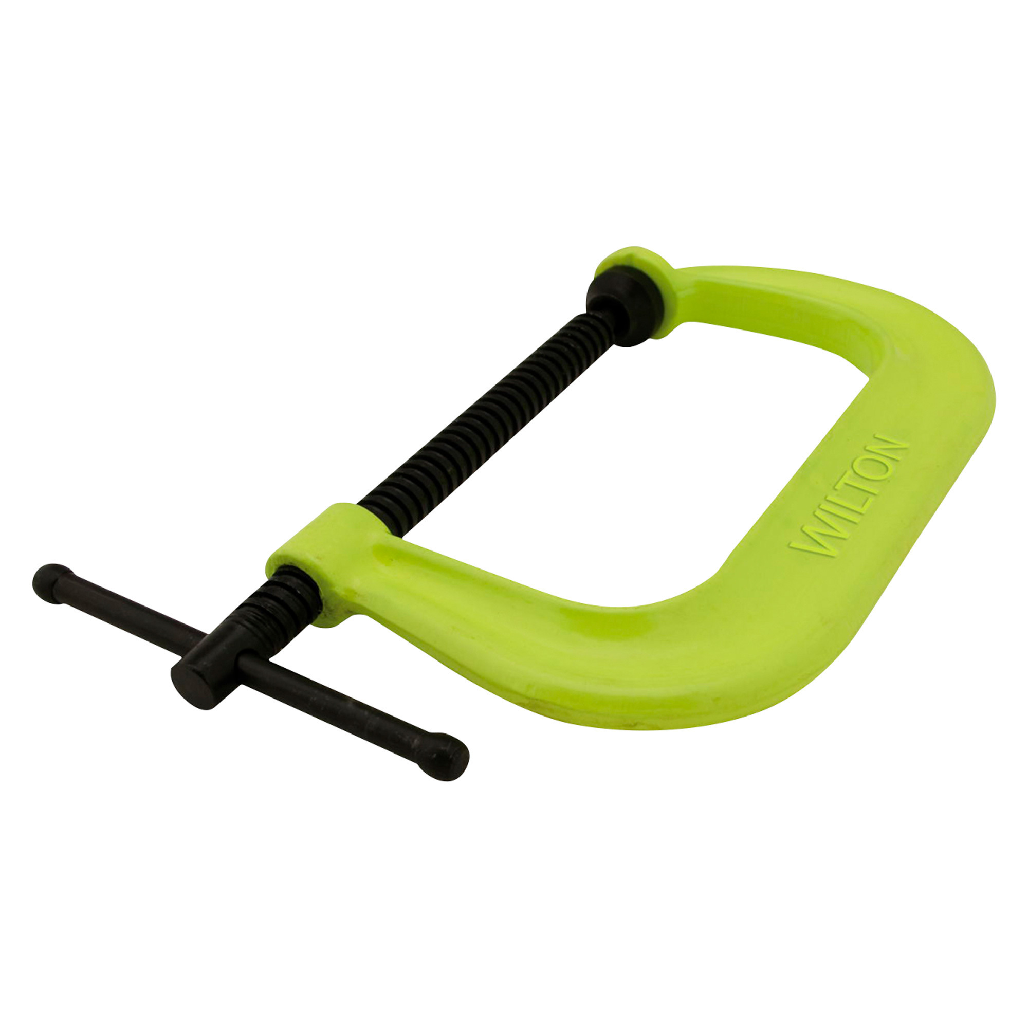 Wilton 400 Series Hi-Vis C-Clamp, 0-4 1/4in. Opening, Model# 404-SF